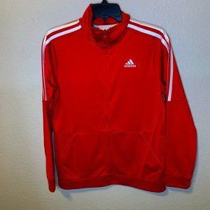 [5/$55] adidas Boys Jacket in Red